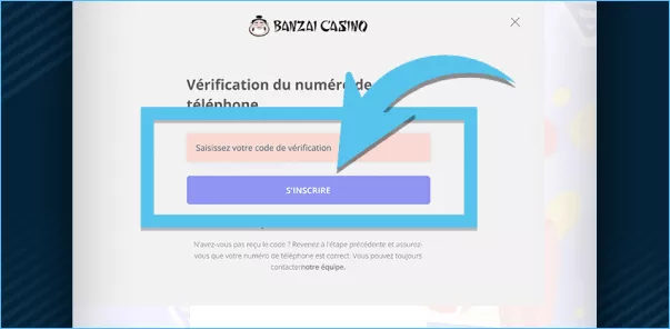 Inscription_Accès rapide et sécurisé à Banzai Casino